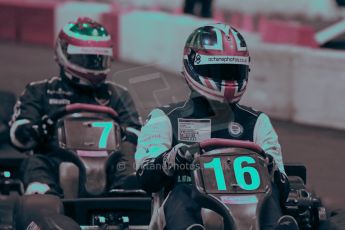 © Octane Photographic Ltd. January 11th 2013. Autosport International. Autosport International Karting Challenge in aid of The Alzheimer’s Society. Kieran Vernon. Digiatal Ref :