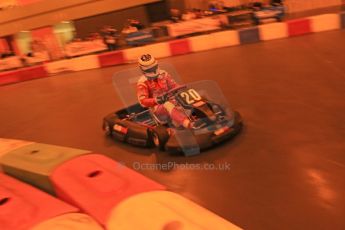 © Octane Photographic Ltd. January 11th 2013. Autosport International. Autosport International Karting Challenge in aid of The Alzheimer’s Society. Jame Cole. Digiatal Ref :
