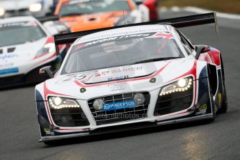 World © Octane Photographic Ltd. Avon Tyres British GT Championship. Monday 1st April 2013 Oulton Park – Race 1. Audi R8 LMS Ultra – United Autosports – Zak Brown, Matt Bell, Mark Patterson. Digtal Ref : 0623ce1d8622