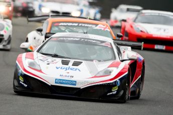 World © Octane Photographic Ltd. Avon Tyres British GT Championship. Monday 1st April 2013 Oulton Park – Race 1. McLaren MP4-12C GT3 – United Autosports – Zak Brown, Glynn Geddie. Digtal Ref : 0623ce1d8626