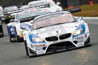 World © Octane Photographic Ltd. Avon Tyres British GT Championship. Monday 1st April 2013 Oulton Park – Race 1. BMW Z4 GT3 – Ecurie Ecosse with Barwell Motorsport – Oliver Bryant, Marco Attard. Digital Ref : 0623ce1d8634