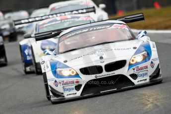 World © Octane Photographic Ltd. Avon Tyres British GT Championship. Monday 1st April 2013 Oulton Park – Race 1. BMW Z4 GT3 – Ecurie Ecosse with Barwell Motorsport – Oliver Bryant, Marco Attard. Digital Ref : 0623ce1d8635
