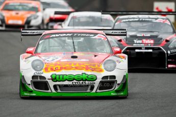 World © Octane Photographic Ltd. Avon Tyres British GT Championship. Monday 1st April 2013 Oulton Park – Race 1. Porsche 997 GT3-R – Trackspeed – Phil Keen, Jon Minshaw. Digital Ref : 0623ce1d8668