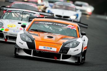 World © Octane Photographic Ltd. Avon Tyres British GT Championship. Monday 1st April 2013 Oulton Park – Race 1. Ginetta G55 GT3 – Ginetta UK Ltd. – Mike Simpson, Richard Sykes. Digital Ref : 0623ce1d8676