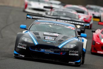 World © Octane Photographic Ltd. Avon Tyres British GT Championship. Monday 1st April 2013 Oulton Park – Race 1. Aston Martin V12 Vantage GT3 – PGF-Kinfaun AMR – John Gaw, Phil Dryburgh. Digital Ref : 0623ce1d8688