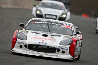 World © Octane Photographic Ltd. Avon Tyres British GT Championship. Monday 1st April 2013 Oulton Park – Race 1. Ginetta G50 – Century Motorsport – Declan Jones, Zoe Wenham. Digital Ref : 0623ce1d8696