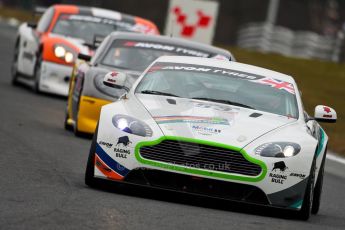 World © Octane Photographic Ltd. Avon Tyres British GT Championship. Monday 1st April 2013 Oulton Park – Race 1. Aston Martin V8 Vantage GT4 – Complete Racing AMR – Tom Wilson, Steve Chaplin. Digital Ref : 0623ce1d8736