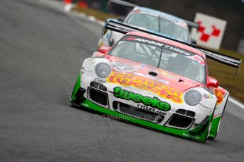 World © Octane Photographic Ltd. Avon Tyres British GT Championship. Monday 1st April 2013 Oulton Park – Race 1. Porsche 997 GT3-R – Trackspeed – Phil Keen, Jon Minshaw. Digital Ref : 0623ce1d8813