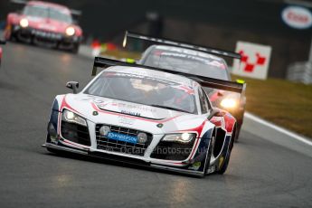 World © Octane Photographic Ltd. Avon Tyres British GT Championship. Monday 1st April 2013 Oulton Park – Race 1. Audi R8 LMS Ultra – United Autosports – Zak Brown, Matt Bell, Mark Patterson. Digtal Ref : 0623ce1d8846