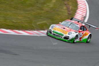 World © Octane Photographic Ltd. Avon Tyres British GT Championship. Monday 1st April 2013 Oulton Park – Race 1. Porsche 997 GT3-R – Trackspeed – Phil Keen, Jon Minshaw. Digital Ref : 0623ce1d8942