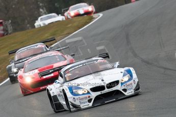 World © Octane Photographic Ltd. Avon Tyres British GT Championship. Monday 1st April 2013 Oulton Park – Race 2. BMW Z4 GT3 – Ecurie Ecosse with Barwell Motorsport – Oliver Bryant, Marco Attard. Digital Ref : 0625ce1d9560