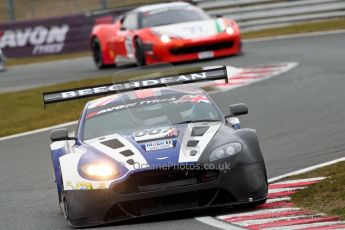 World © Octane Photographic Ltd. Avon Tyres British GT Championship. Monday 1st April 2013 Oulton Park – Race 2. Aston Martin V12 Vantage GT3 – Beechdean Motorsport – Jonathan Adams, Andrew Howard. Digital Ref : 0625ce1d9625