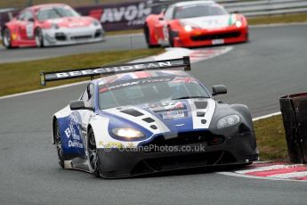 World © Octane Photographic Ltd. Avon Tyres British GT Championship. Monday 1st April 2013 Oulton Park – Race 2. Aston Martin V12 Vantage GT3 – Beechdean Motorsport – Jonathan Adams, Andrew Howard. Digital Ref : 0625ce1d9627