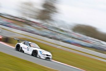 World © Octane Photographic Ltd. Avon Tyres British GT Championship. Monday 1st April 2013 Oulton Park – Race 2. BMW Z4 GT3 – Ecurie Ecosse with Barwell Motorsport – Oliver Bryant, Marco Attard. Digital Ref : 0625ce1d9842