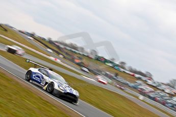 World © Octane Photographic Ltd. Avon Tyres British GT Championship. Monday 1st April 2013 Oulton Park – Race 2. Aston Martin V12 Vantage GT3 – Beechdean Motorsport – Jonathan Adams, Andrew Howard. Digital Ref : 0625ce1d9903