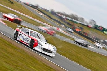 World © Octane Photographic Ltd. Avon Tyres British GT Championship. Monday 1st April 2013 Oulton Park – Race 2. Ginetta G50 – Century Motorsport – Declan Jones, Zoe Wenham. Digital Ref : 0625ce1d9907