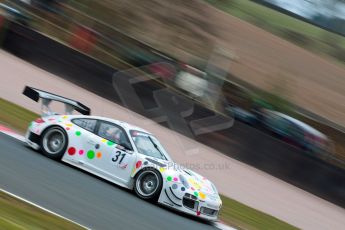 World © Octane Photographic Ltd. Avon Tyres British GT Championship. Monday 1st April 2013 Oulton Park – Race 2. Porsche 997 GT3-R – Trackspeed - Nick Tandy, David Ashburn. Digital Ref : 0625ce1d9941