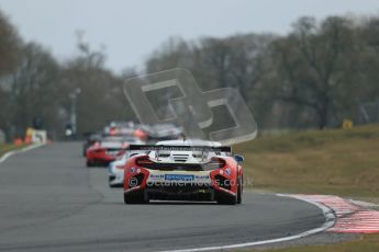 World © Octane Photographic Ltd. Avon Tyres British GT Championship. Monday 1st April 2013 Oulton Park – Race 2. Audi R8 LMS Ultra – United Autosports – Zak Brown, Matt Bell, Mark Patterson. Digtal Ref : 0625lw1d0025