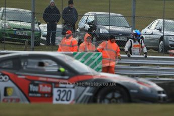 World © Octane Photographic Ltd. Avon Tyres British GT Championship. Monday 1st April 2013 Oulton Park – Race 2. Nissan GTR – JRM Racing – Steve Tandy, Dan Brown. Digital Ref : 0625lw1d0055