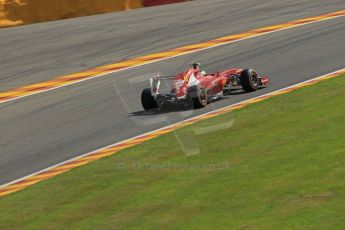 World © Octane Photographic Ltd. F1 Belgian GP - Spa - Francorchamps. Friday 23rd August 2013. Practice 2. Scuderia Ferrari F138 - Felipe Massa. Digital Ref : 0787lw1d7723