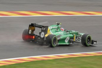 World © Octane Photographic Ltd. F1 Belgian GP - Spa-Francorchamps, Saturday 24th August 2013 - Qualifying. Caterham F1 Team CT03 - Giedo van der Garde. Digital Ref : 0793cb7d2685