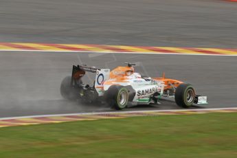 World © Octane Photographic Ltd. F1 Belgian GP - Spa-Francorchamps, Saturday 24th August 2013 - Qualifying. Sahara Force India VJM06 - Paul di Resta. Digital Ref : 0793cb7d2690