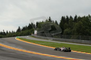 World © Octane Photographic Ltd. F1 Belgian GP - Spa-Francorchamps, Saturday 24th August 2013 - Qualifying. Sauber C32 - Nico Hulkenberg. Digital Ref : 0793lw1d5521