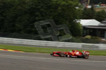 World © Octane Photographic Ltd. F1 Belgian GP - Spa-Francorchamps, Saturday 24th August 2013 - Qualifying. Scuderia Ferrari F138 - Felipe Massa. Digital Ref : 0793lw1d5568