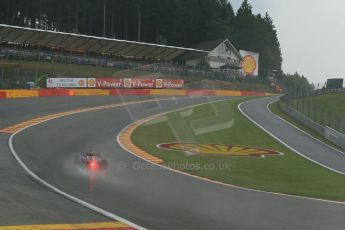 World © Octane Photographic Ltd. F1 Belgian GP - Spa-Francorchamps, Saturday 24th August 2013 - Qualifying. Scuderia Toro Rosso STR 8 - Daniel Ricciardo. Digital Ref : 0793lw1d9157