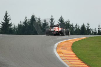 World © Octane Photographic Ltd. F1 Belgian GP - Spa-Francorchamps, Saturday 24th August 2013 - Qualifying. Marussia F1 Team MR02 - Max Chilton. Digital Ref : 0793lw1d9426