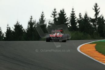 World © Octane Photographic Ltd. F1 Belgian GP - Spa-Francorchamps, Saturday 24th August 2013 - Qualifying. Scuderia Ferrari F138 - Fernando Alonso chases Vodafone McLaren Mercedes MP4/28 - Jenson Button. Digital Ref : 0793lw1d9553