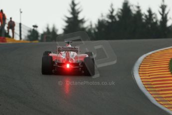 World © Octane Photographic Ltd. F1 Belgian GP - Spa-Francorchamps, Saturday 24th August 2013 - Qualifying. Scuderia Ferrari F138 - Fernando Alonso. Digital Ref : 0793lw1d9569