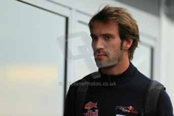 World © Octane Photographic Ltd. F1 Belgian GP - Spa-Francorchamps, Saturday 24th August 2013 - Paddock. Scuderia Toro Rosso STR8 - Jean-Eric Vergne. Digital Ref : 0791lw1d8257