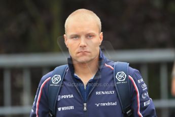 World © Octane Photographic Ltd. F1 Belgian GP - Spa-Francorchamps, Saturday 24th August 2013 - Paddock. Williams FW35 - Valtteri Bottas. Digital Ref : 0791lw1d8312