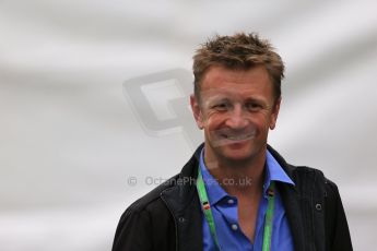 World © Octane Photographic Ltd. F1 Belgian GP - Spa-Francorchamps, Saturday 24th August 2013 - Paddock. Alan McNish. Digital Ref : 0791lw1d8346