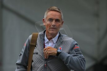 World © Octane Photographic Ltd. F1 Belgian GP - Spa-Francorchamps, Sunday 25th August 2013 - Paddock. Vodafone McLaren Mercedes - Marton Whitmarsh. Digital Ref : 0795lw1d0111