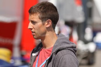 World © Octane Photographic Ltd. GP3 Paddock, Belgian GP, Spa Francorchamps, Thursday 22nd August 2013. Alexander Sims - Carlin. Digital Ref :