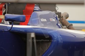 World © Octane Photographic Ltd. GP3 Paddock, Belgian GP, Spa Francorchamps, Thursday 22nd August 2013. Alexander Sims - Carlin. Digital Ref :