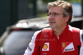 World © Octane Photographic Ltd. F1 Paddock, Belgian GP, Spa Francorchamps, Thursday 22nd August 2013. Pat Fry - Scuderia Ferrari. Digital Ref :