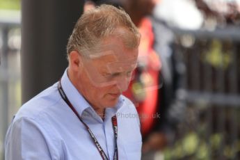 World © Octane Photographic Ltd. F1 Paddock, Belgian GP, Spa Francorchamps, Thursday 22nd August 2013. Johnny Herbert - Sky TV. Digital Ref :