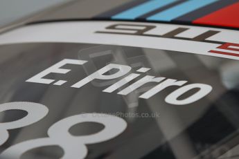 World © Octane Photographic Ltd. Porsche Paddock, Belgian GP, Spa Francorchamps, Thursday 22nd August 2013. Emanuele Pirro. Digital Ref :