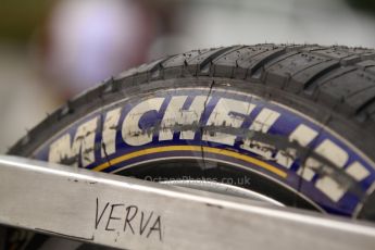 World © Octane Photographic Ltd. Porsche Paddock, Belgian GP, Spa Francorchamps, Thursday 22nd August 2013. Michelin. Digital Ref :