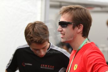 World © Octane Photographic Ltd. GP3 Paddock, Belgian GP, Spa Francorchamps, Thursday 22nd August 2013. Dallara GP3/13. Jenzer Motorsport. Digital ref :