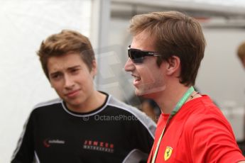 World © Octane Photographic Ltd. GP3 Paddock, Belgian GP, Spa Francorchamps, Thursday 22nd August 2013. Dallara GP3/13. Jenzer Motorsport. Digital ref :
