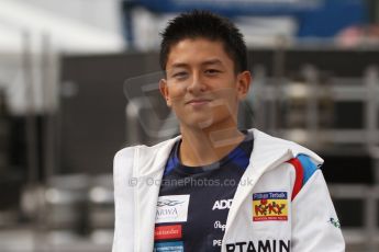 World © Octane Photographic Ltd. GP2 Paddock, Belgian GP, Spa Francorchamps, Thursday 22nd August 2013. Rio Haryanto - Barwa Addax Team. Digital Ref :