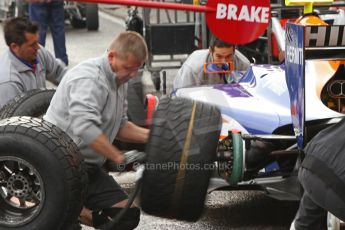 World © Octane Photographic Ltd. GP2 Paddock, Belgian GP, Spa Francorchamps, Thursday 22nd August 2013. Pirelli prime and option tyres. Digital Ref : 0781cb7d1689