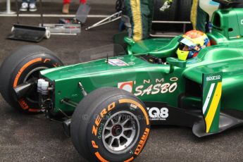 World © Octane Photographic Ltd. GP2 Belgian GP, Spa Francorchamps, Friday 23rd August 2013. Practice. Sergio Canamasas – EQ8 Caterham Racing. Digital Ref: 0785cb7d2145