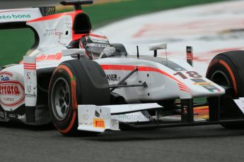 World © Octane Photographic Ltd. GP2 Belgian GP, Spa Francorchamps, Saturday 24th August 2013. Race 1. Stefano Coletti – Rapax. Digital Ref : 0794lw1d0034