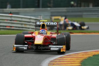 World © Octane Photographic Ltd. GP2 Belgian GP, Spa Francorchamps, Saturday 24th August 2013. Race 1. Fabio Leimer- Racing Engineering. Digital Ref: 0794lw1d9646