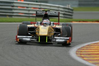 World © Octane Photographic Ltd. GP2 Belgian GP, Spa Francorchamps, Saturday 24th August 2013. Race 1. Stephan Richelmi - DAMS. Digital Ref : 0794lw1d9660